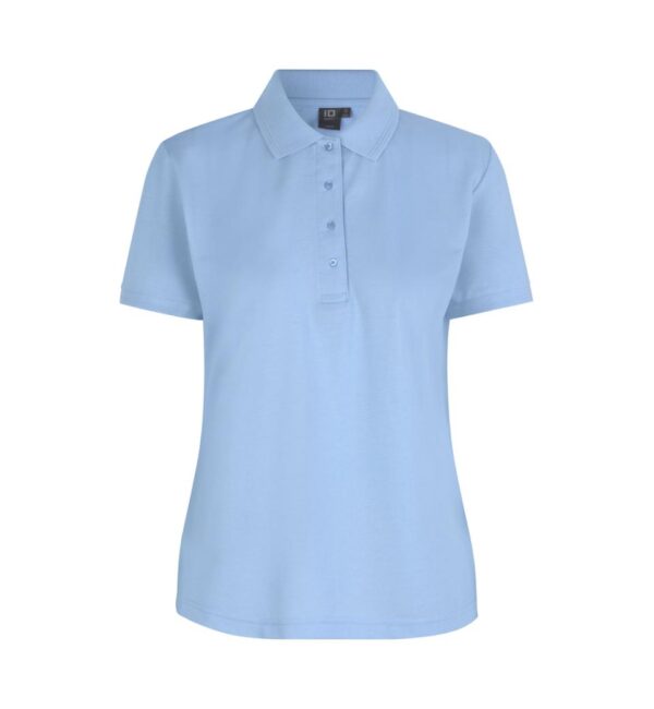 Poloshirt Dame Lys Blå