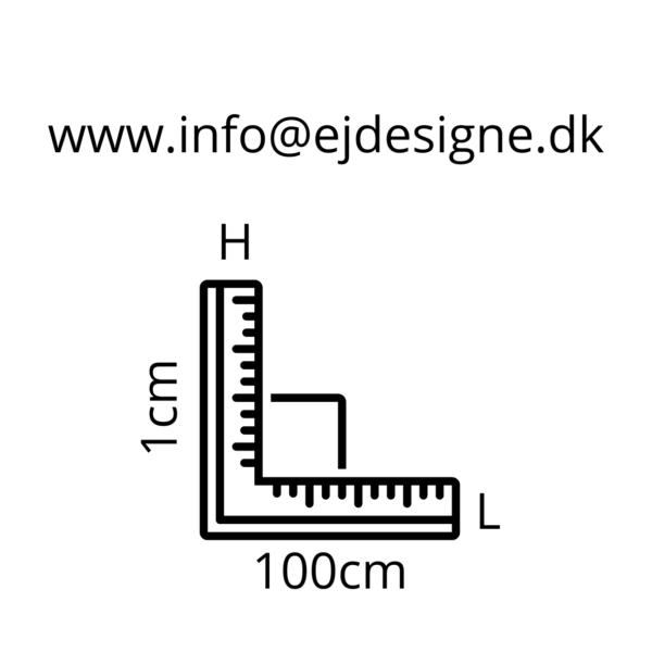 Text-Bil-Hjem   L100cm x H1cm